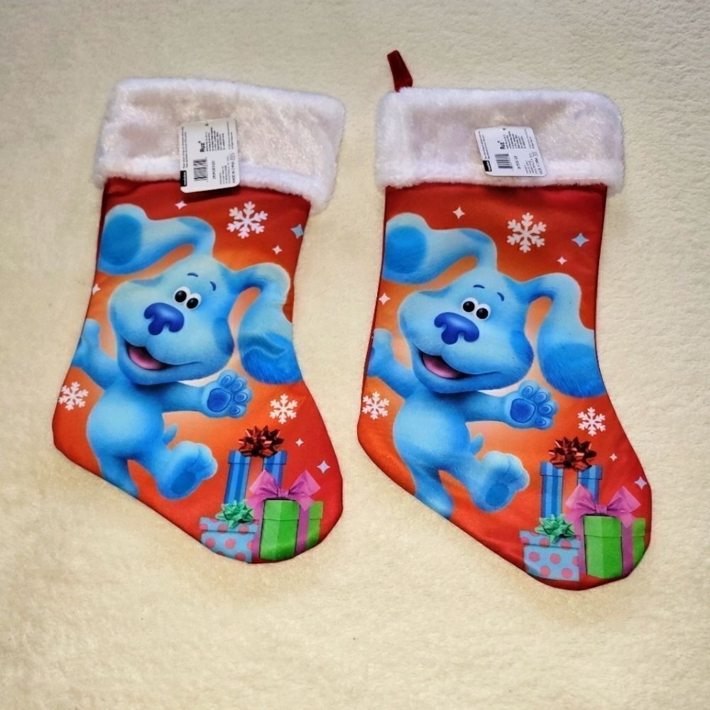 New Christmas Blues Clues stocking bundle